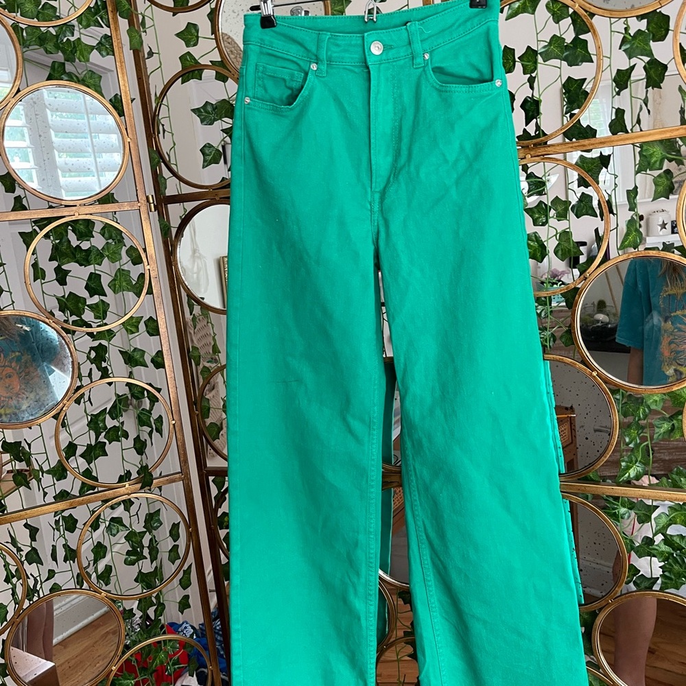 H&M wide leg pants